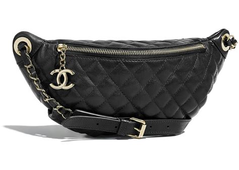 2019 chanel bag|Chanel waist bag with pouch.